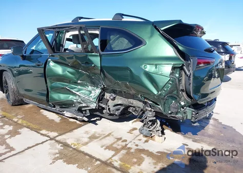 2024 Toyota Highlander Xle z USA, uszkodzony, nr VIN 5TDKDRAH5RS529119